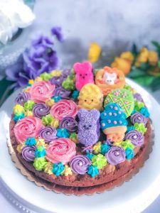 Easter cookie cake