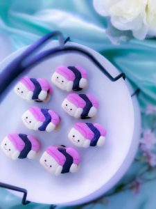 Spam Musubi Macarons