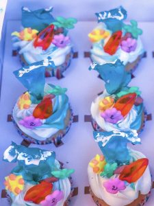 Surf Theme Cupcakes